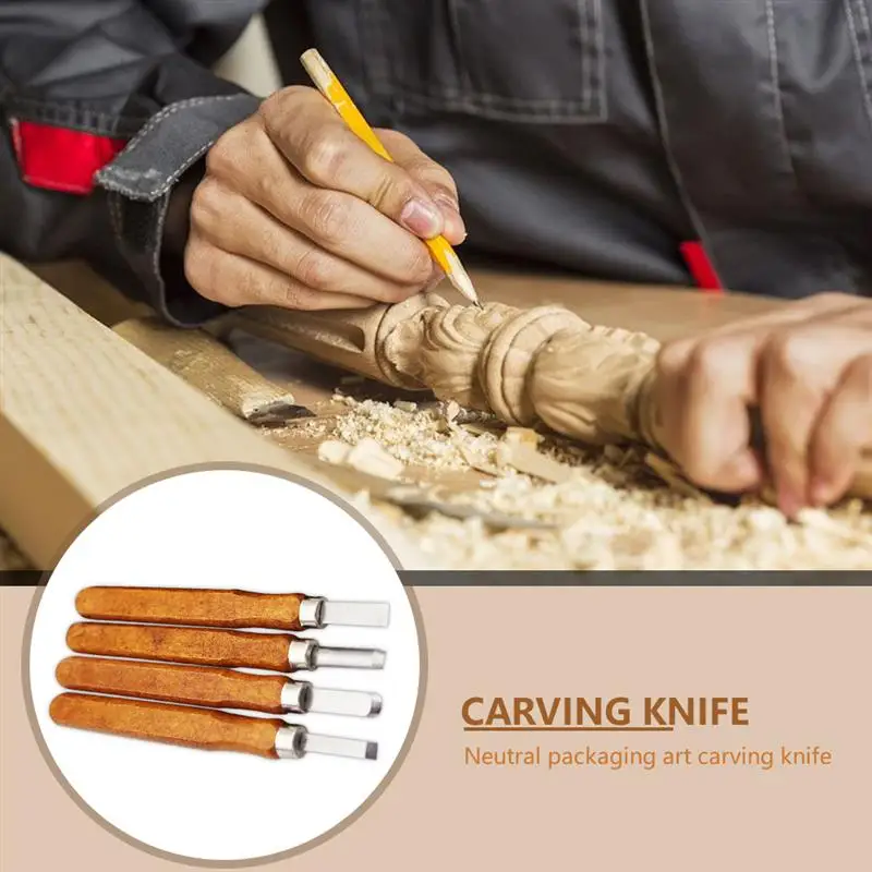 

12Pcs Wood Carving Chisels Tools Wood Carving for Woodworking Engraving Olive Carving Knife Handmade Knife Tools