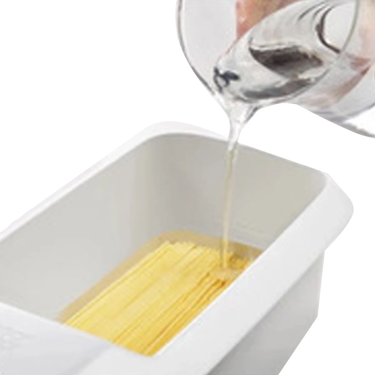 

Microwave Oven Rectangular Drainable Noodle Cooker Pasta Macaroni Instant Noodles Kitchen Strainer Boxes