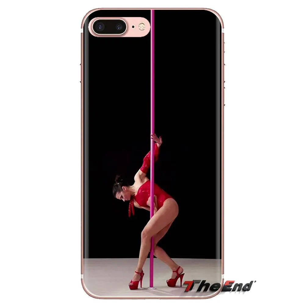 Силиконовый чехол для телефона Чехлы танца у шеста Фитнес huawei G7 G8 P7 P8 P9 P10 P20 P30 Lite