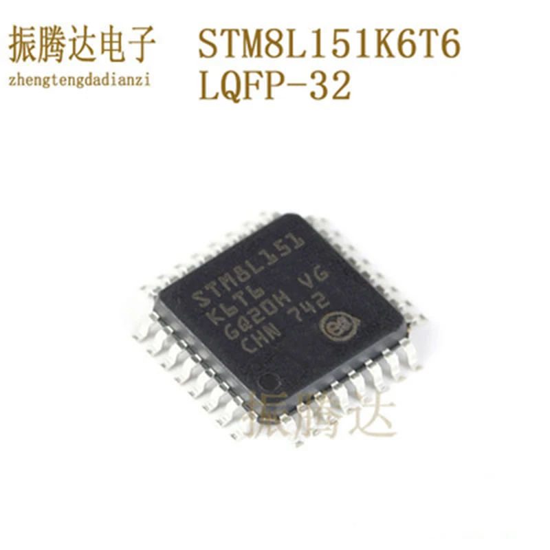 

STM8L151K6T6 STM STM8 STM8L STM8L151 STM8L151K STM8L151K6 LQFP-32 IC MCU