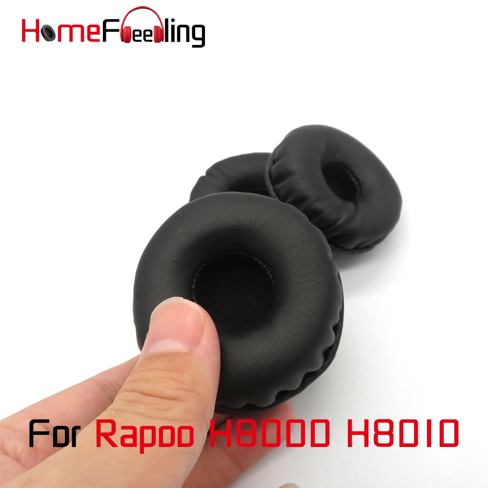 

Homefeeling Ear Pads For Rapoo H8000 H8010 Earpads Round Universal Leahter Repalcement Parts Ear Cushions