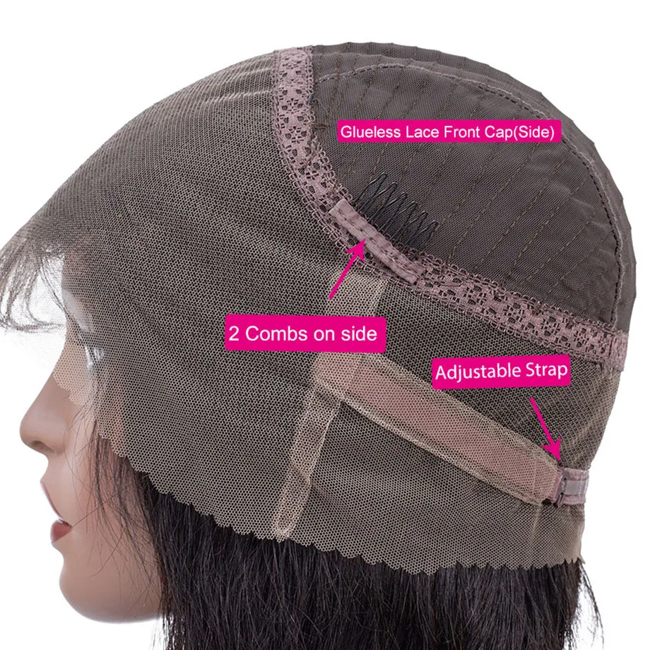 Парик на сетке спереди и 360 парики из человеческих волос для чернокожих женщин