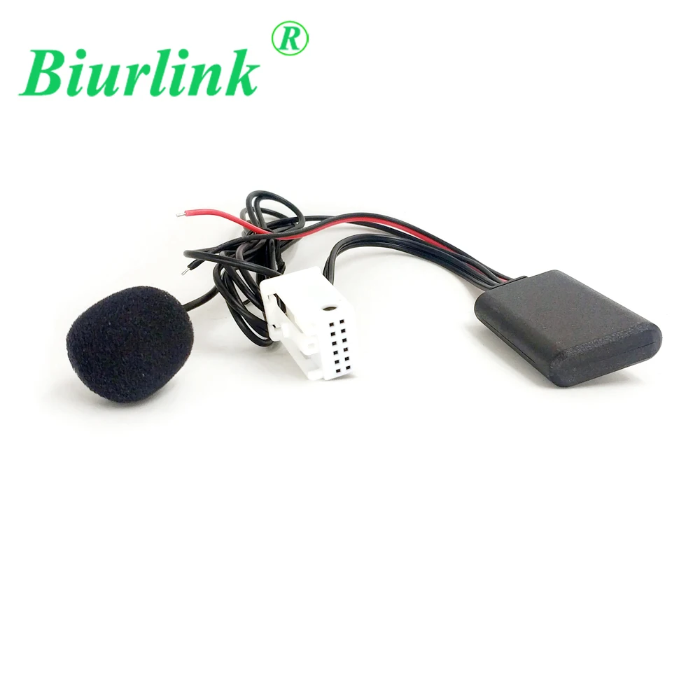 Аудио приемник Biurlink для автомобиля CD громкая связь Bluetooth модуль 12Pin Aux кабель