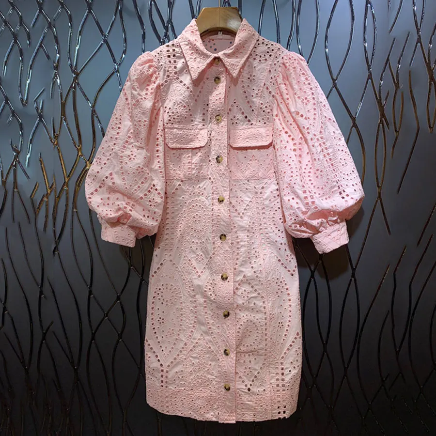 Высококачественное модное женское платье с длинным рукавом однотонное блузка