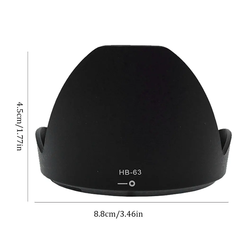 

HB-63 Lens Hood For Nikon AF-S 24-85mm F/3.5-4.5G ED VR Lens Hood Photography Accessaries Ns Sun Shade Camera Lens Hood