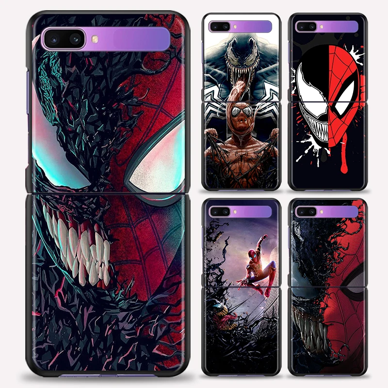 Чехол-книжка с изображением Человека-паука и яда для Samsung Galaxy Z 6 7 дюйма | Мобильные