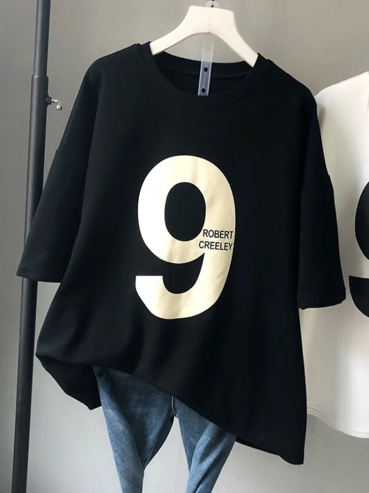 

Summer Clothes for Women Short Sleeve Harajuku O-neck Woman Clothes Oversized T-shirt T Shirt FY001