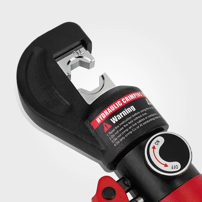 Гидравлический обжимной инструмент для проводов аккумуляторных кабелей