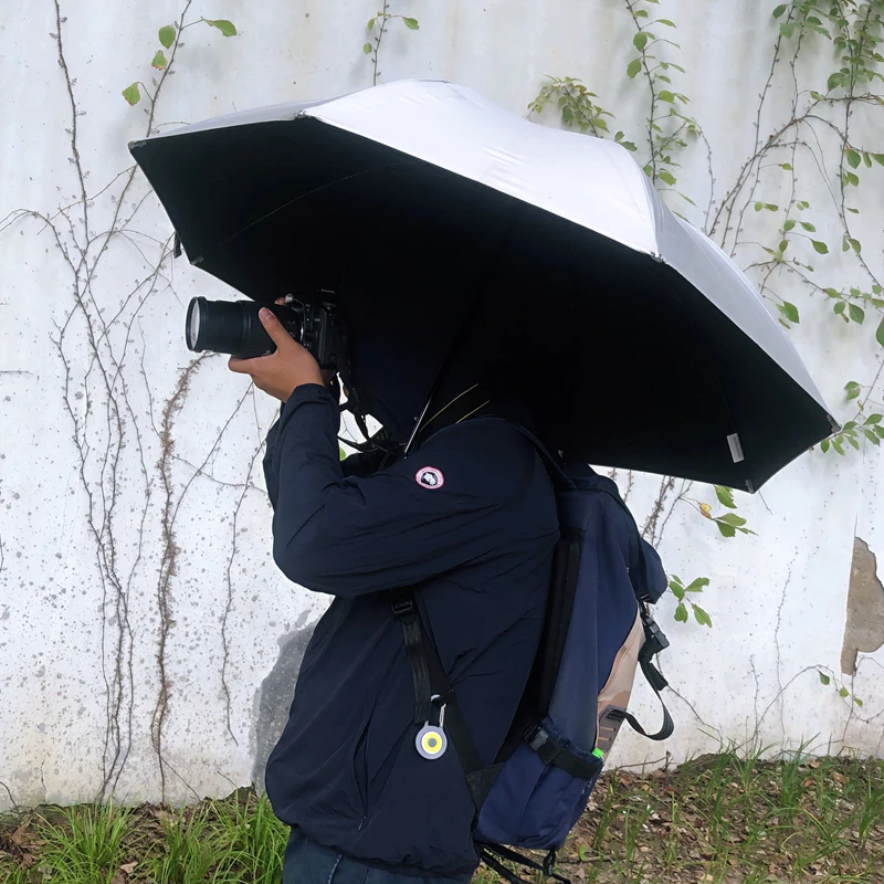 Hands-free Camera holder sunshade Umbrella Clip Clamp Bracket holder Support for canon nikon sony pentax fuji dslr camera rainy