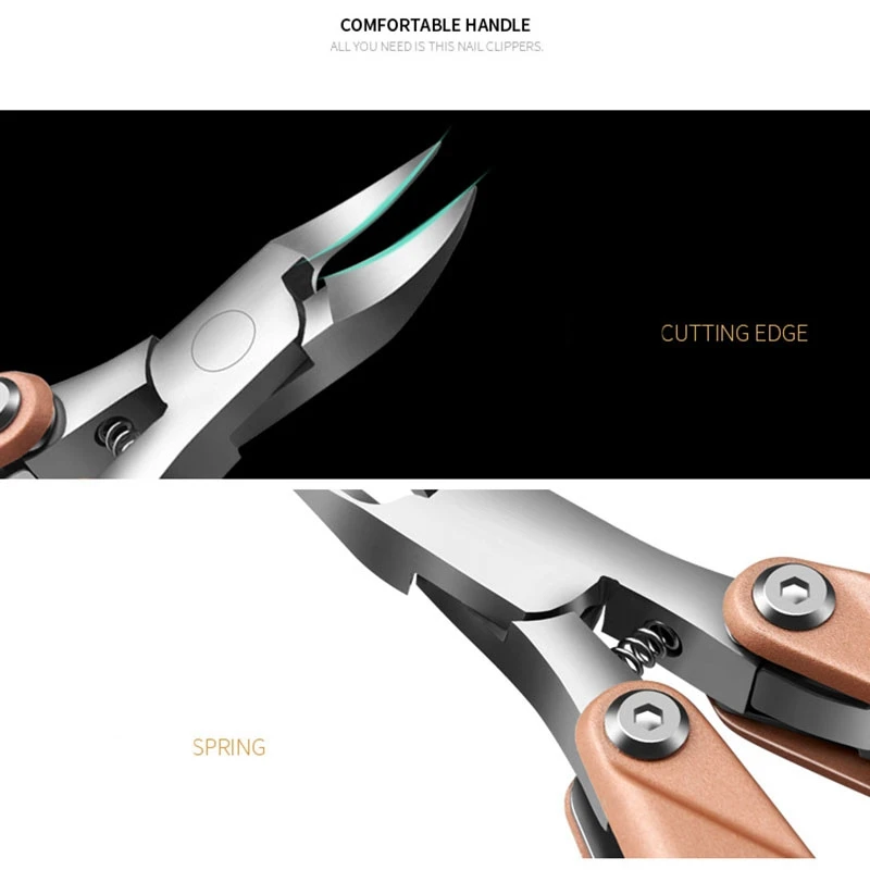 

Nail Cuticle Scissors Pliers Feet Care Toe Nail Clippers Trimmer Paronychia Nippers Manicure Remover Tool