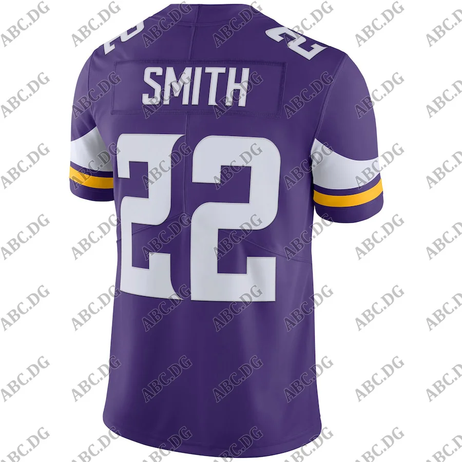 

Customized Stitch Jersey Men Women Kid Youth Minnesota Harrison Smith Purple Vapor Untouchable Limited Player Jersey