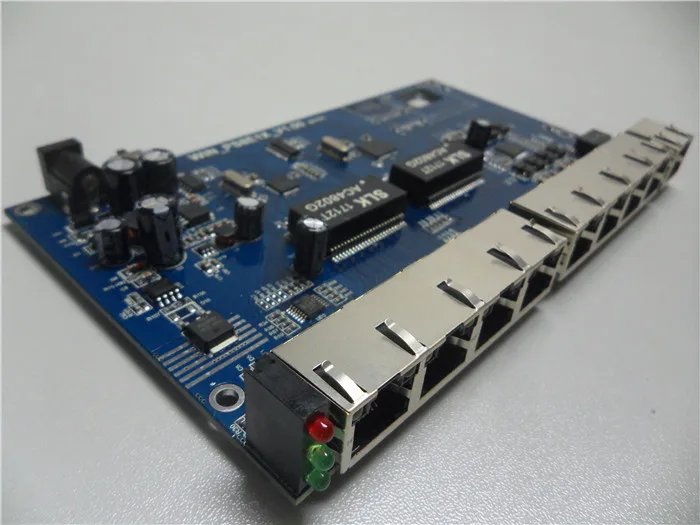 10/100 Мбит волоконно оптический POE медиаконвертер 1 * SC 8 RJ45 Ethernet коммутатор