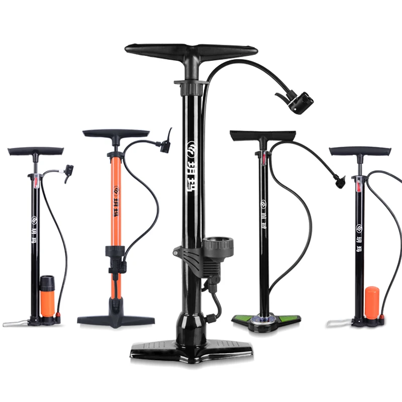 

Bicycle Inflator Built-in High Pressure Inflator for Motorcycle Multi-function Inflator Portable Bomba Bicicleta Air Pump EI50DQ