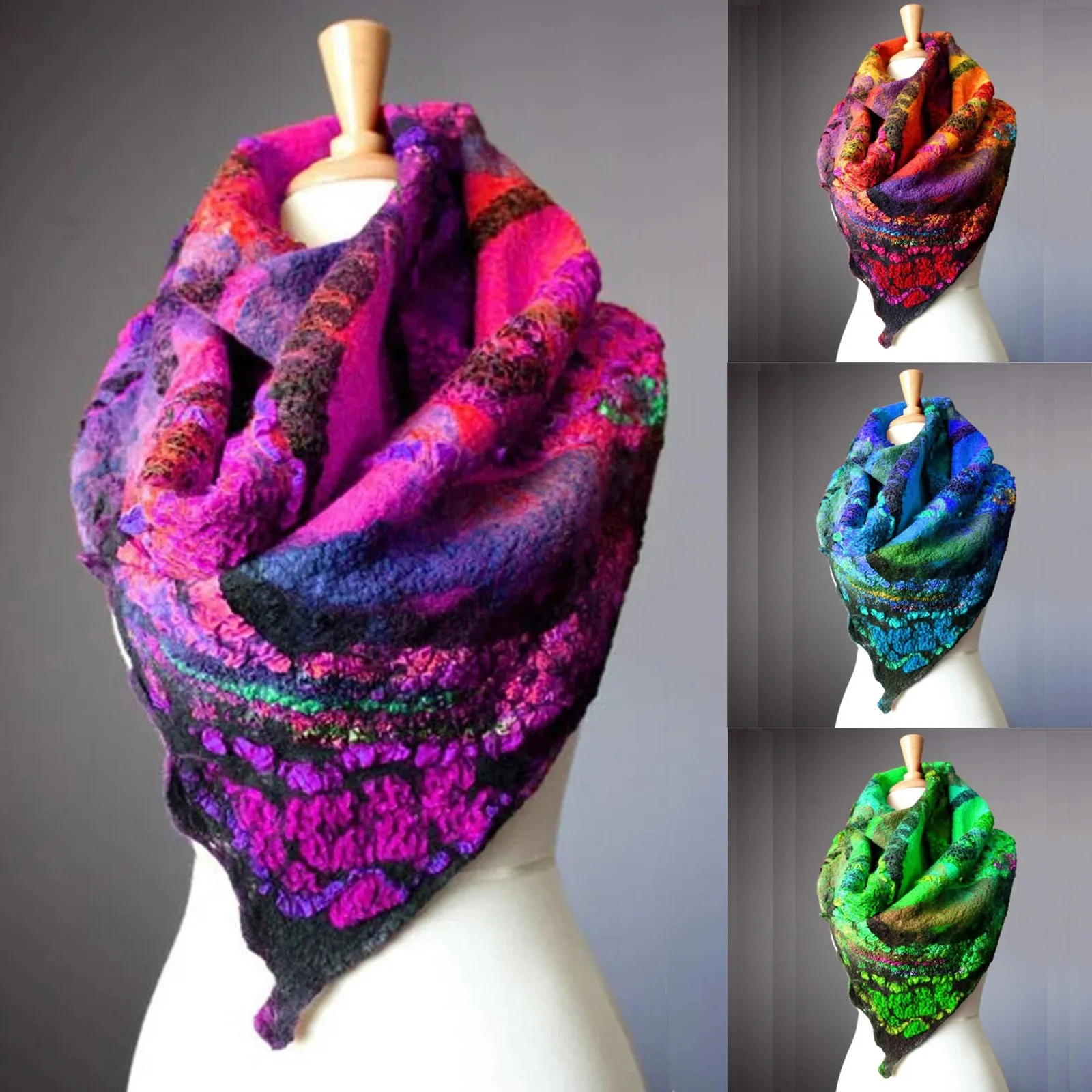 D Женский Повседневный Шарф с принтом модная многофункциональная шаль в стиле