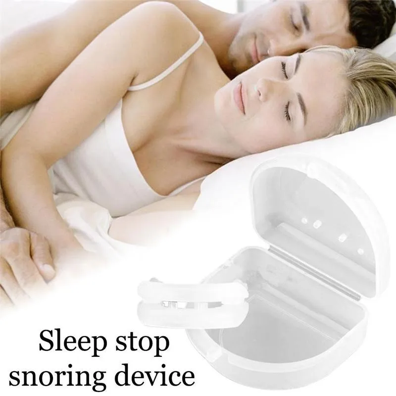 

Silicone Anti-snoring Braces Anti Snore Stopper Snoring Silent Sleep Aid Device Guard Night Anti Snoring Device Health Care