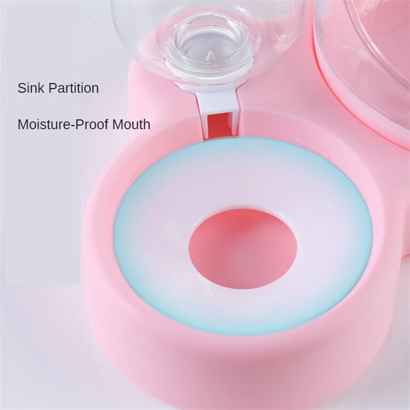 

Cat Bowl, Double Cervical Protection, Automatic Drinking, Anti Overturning, Rice Removable And Washable