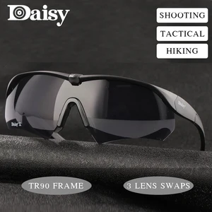 Daisy Military Shooting Glasses Tactical Goggles Bullet-Proof And Impact-Resistant Unisex Outdoor Hi in USA (United States)