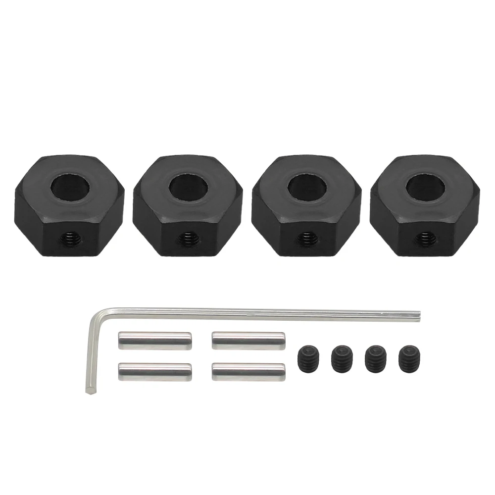 4 шт./компл. переходник для шестигранной ступицы колеса 12 мм 1/10 ARRMA 3s &amp Mega550 Vorteks