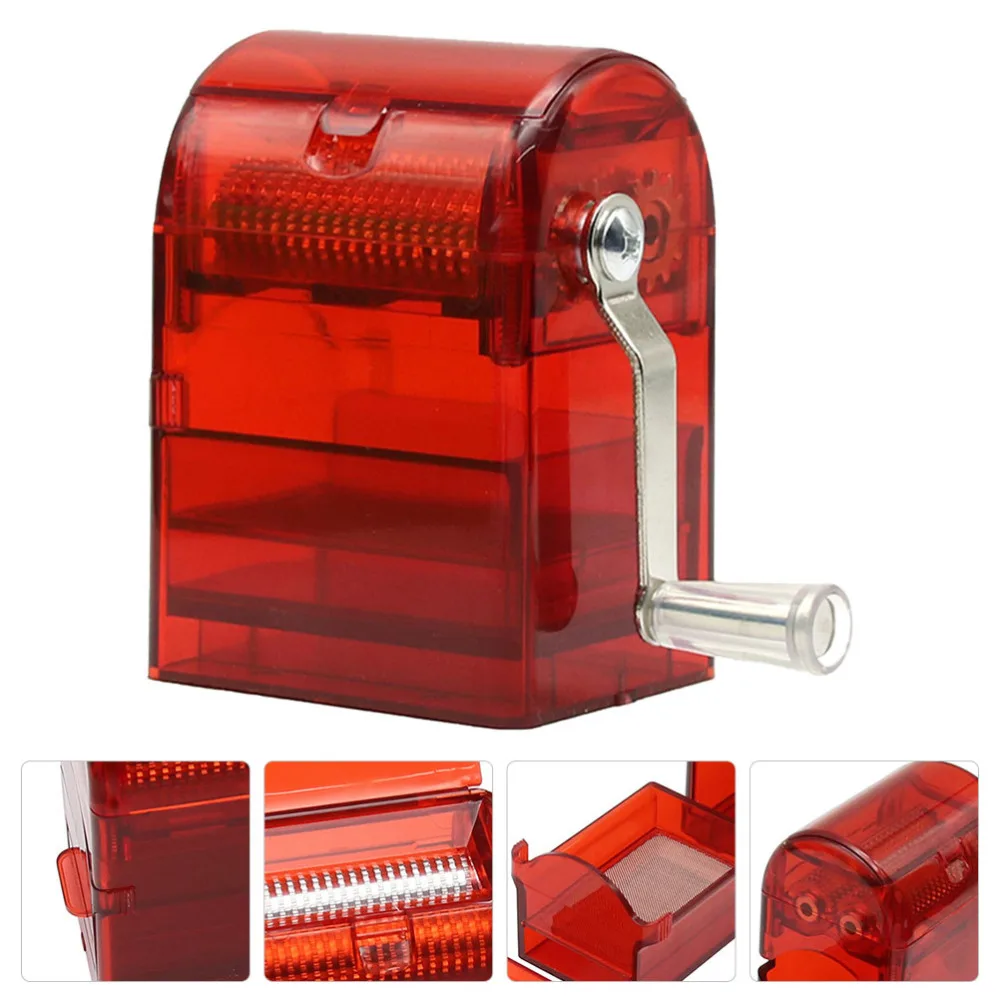 

Hand Crank Tobacco Grinder Acrylic Hand-operated Herb Grinder Hand Muller