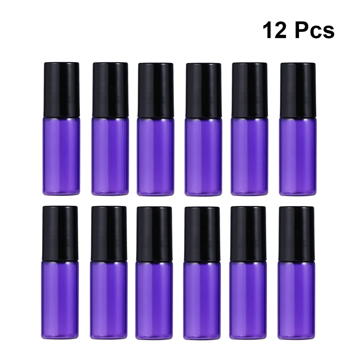 12 шт. бутылочки для эфирных масел 5 мл|Многоразовые бутылки| |