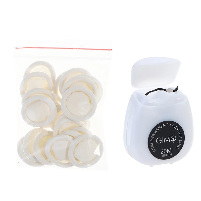 

20m Mapping Pre-ink String For Microblading Eyebow Make Up Dyeing Liner Thread Semi Permanent Positioning Eyebrow Measuring Tool