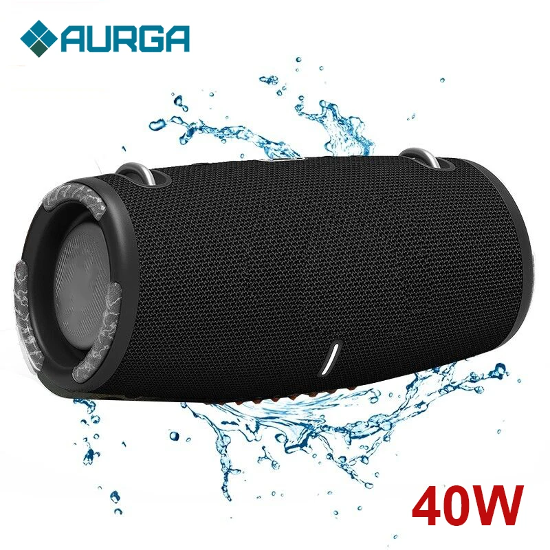 

40W High Power Bluetooth Speakers Subwoofer TWS Wireless Portable Outdoor Waterproof Music Player Sound Box Column Caixa De Som