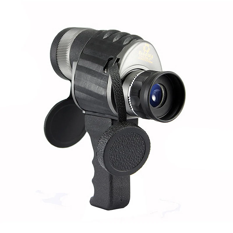 8x40 Монокуляр с рукояткой HD широкоугольный монокуляр ручной работы для активного отдыха на открытом воздухе, кемпинга, походов и наблюдения за птицами.