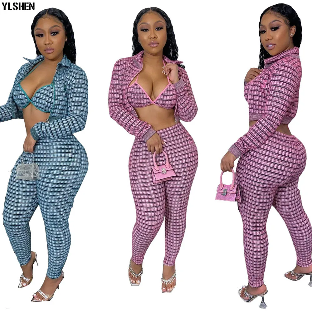 

2 Two Piece Set Women African Clothes Dashiki Fashion Sexy Suit (Top And Pants) Super Elastic Party Plus Size Suits For Lady