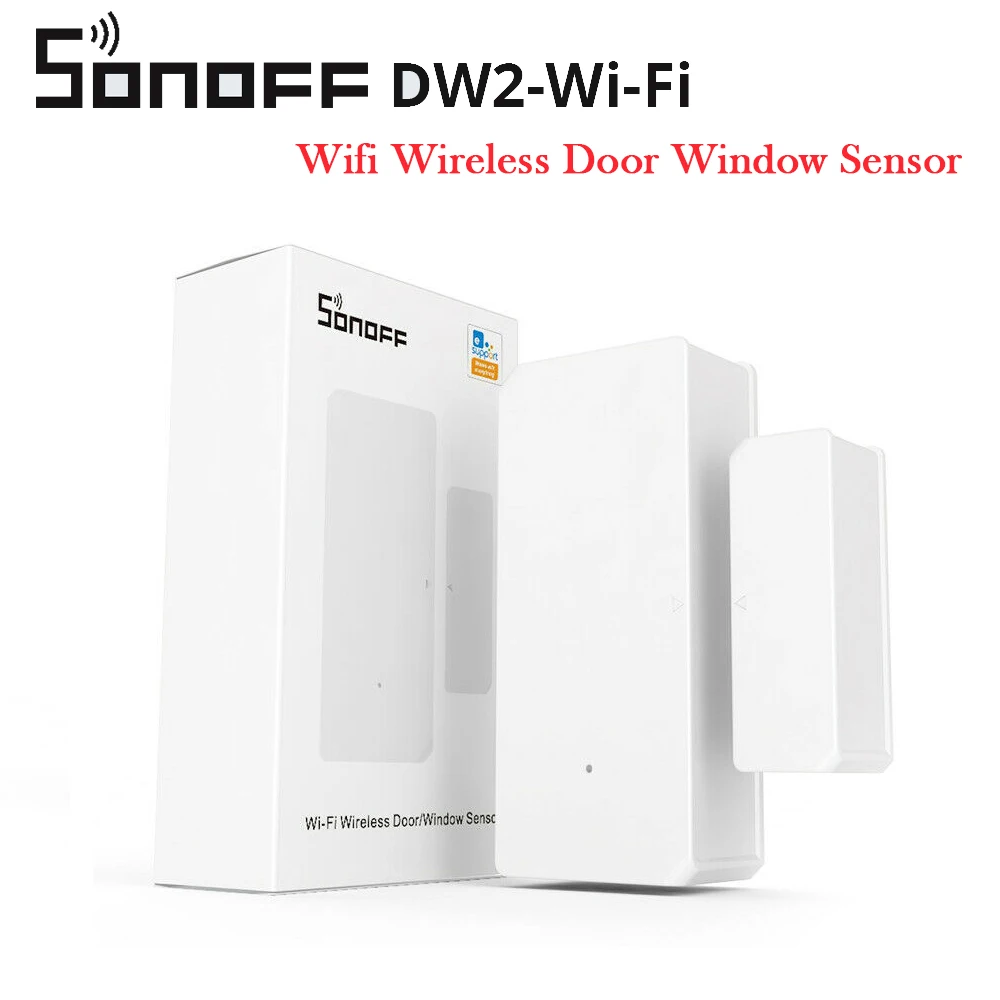 Sonoff DW2 Wifi беспроводной дверной оконный датчик умный дом пульт дистанционного