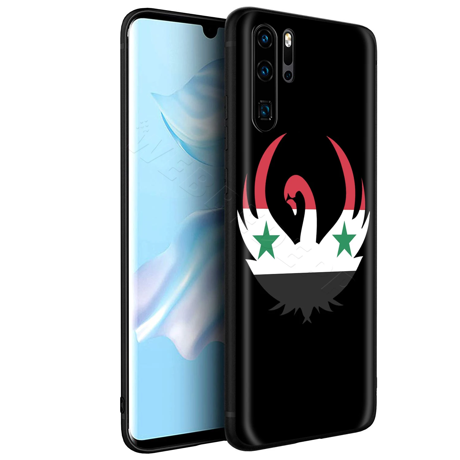 Webbedepp чехол с сирийским государственным флагом для Huawei P8 P9 P10 P20 P30 Lite Pro P Smart Z 2019 Mini |