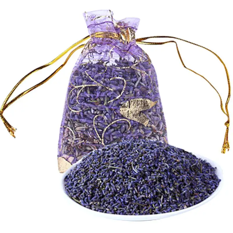 

Pure Natural Lavender Dried Flower Sachet Dried Lavender Buds Sachets Purple Lavender Scented Sachets Bag