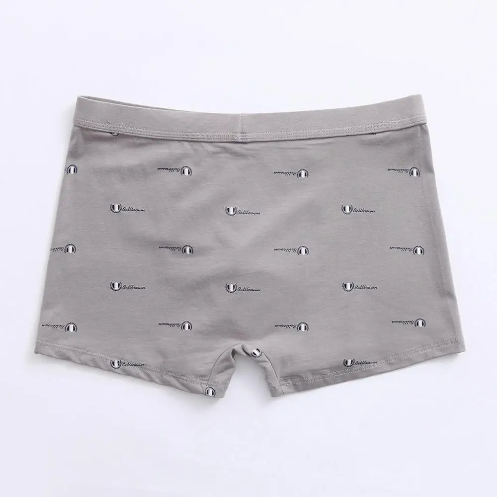 Трусы брифы мужские хлопковые с буквенным принтом #3b21 1 шт.|Комбинезоны| |