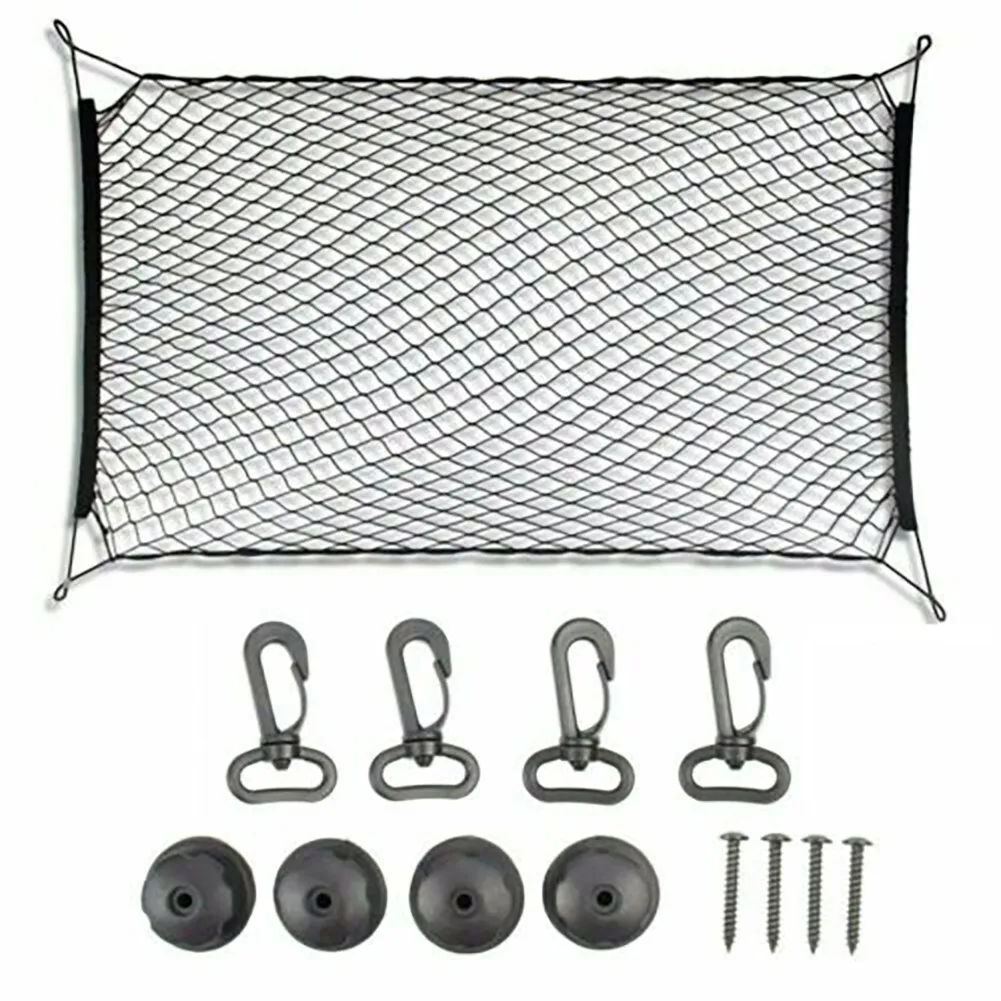 

Mesh Car Nylon Net Organizer Rear Seat SUV Universal 5pcs/Set Bag Elastic