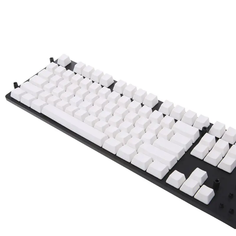 

87Key Keyboard Keycap Universal PBT Keycaps Set Blank No Print DIY for cherry MX