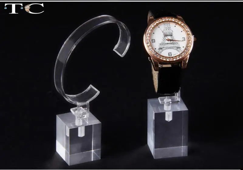 

Jewellery Stands Jewelry Case Crystal High -Low Acrylic Watch Display Watch Stand Holder Watch Organizer