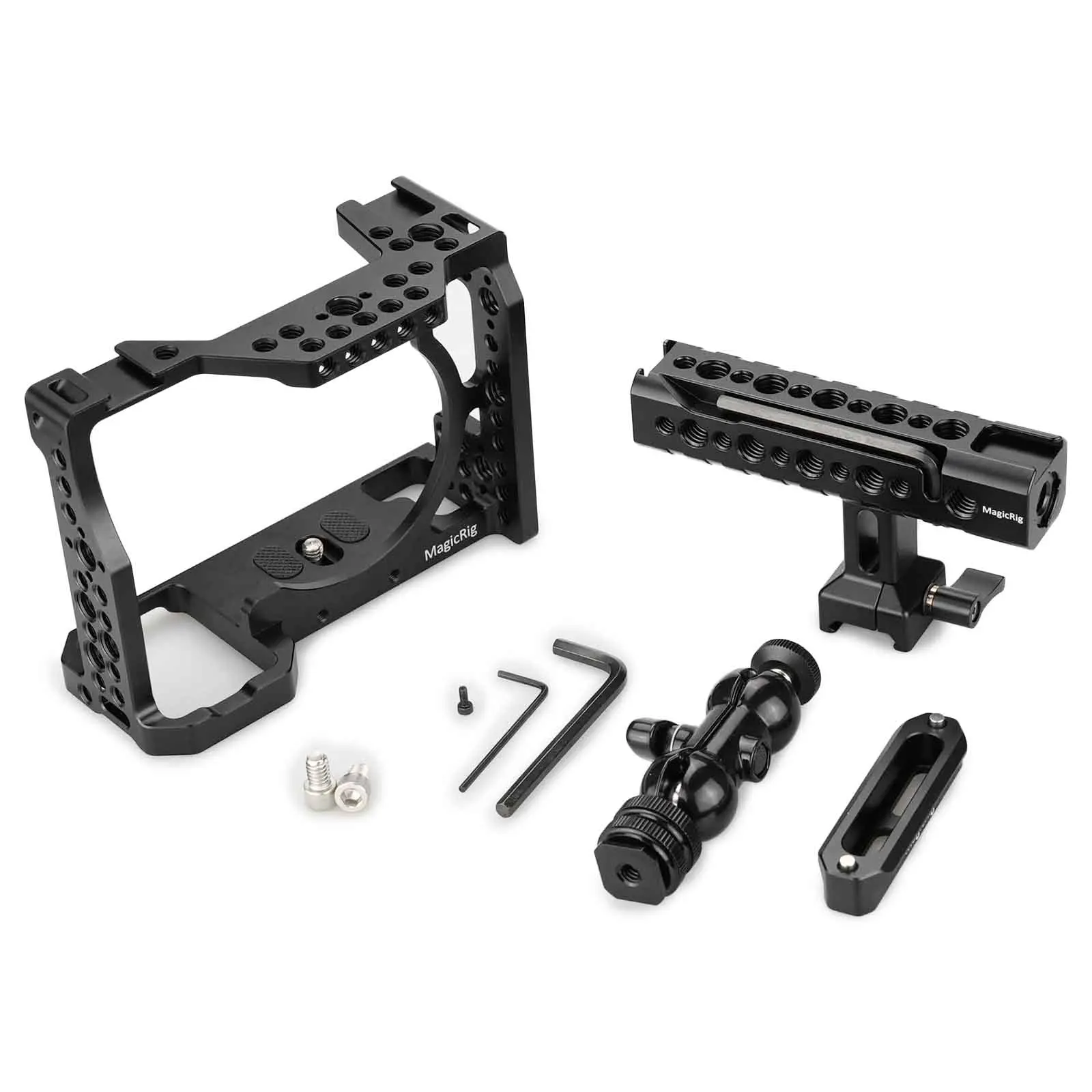 Клетка для камеры MAGICRIG с ручкой NATO и шаровой головкой Sony A7II /A7III /A7M3 /A7RII /A7RIII|Клетки