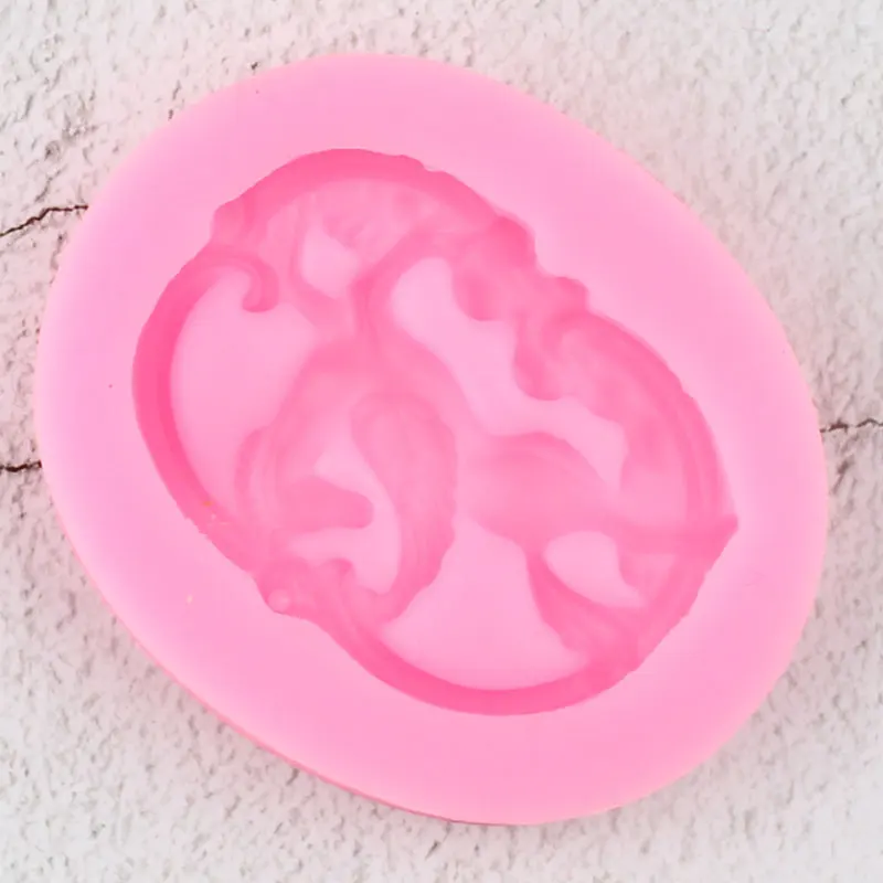 Pegasus Лошадь Единорог силиконовые формы Полимерная глина ювелирные изделия Форма