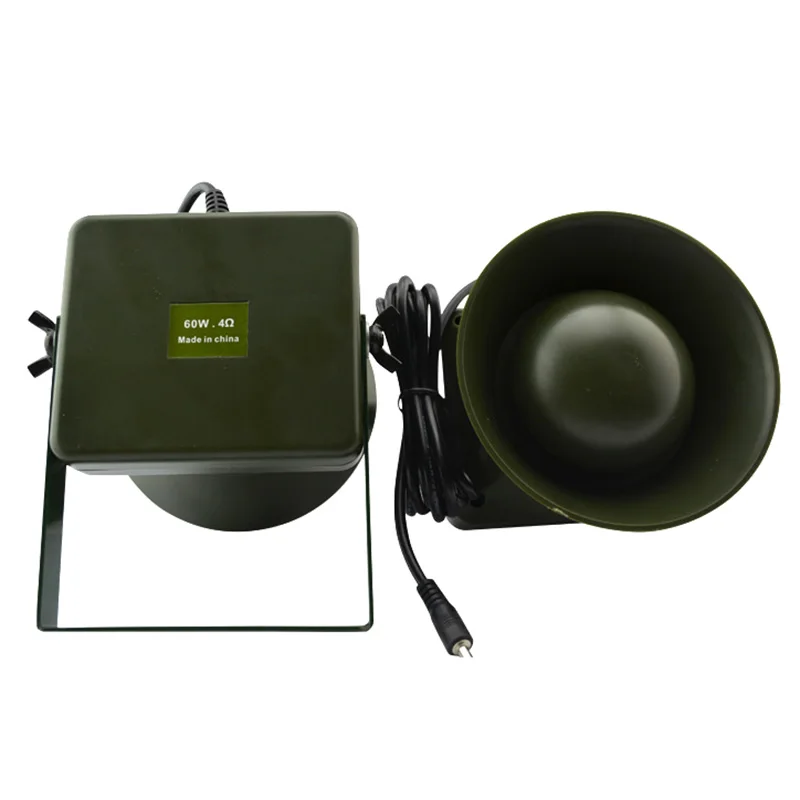 60 Вт динамики охотничьи приманки Водонепроницаемый Утка Птица звонящий звуки