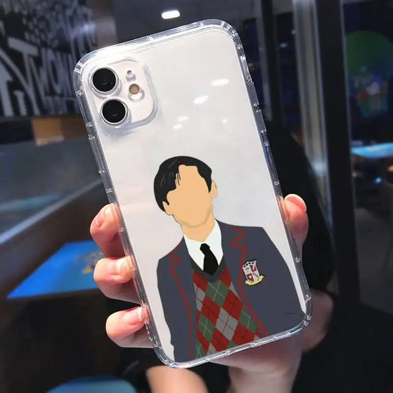 

Fundas Umbrella Academy Phone Case Transparent soft For iphone 5 5s 5c se 6 6s 7 8 11 12 plus mini x xs xr pro max
