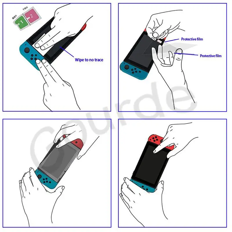 

5Pcs Anti Blue Light Nintend Switch Tempered Glass for Nintendo Switch Screen Protector NS Nintendo Switch Lite Protective Glass