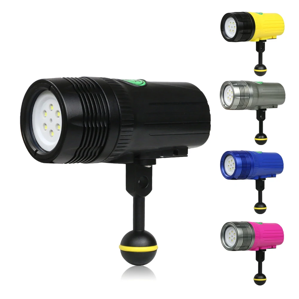 2500 люменов Дайвинг вспышки светильник светодиодный для фотостудии видеосъемки