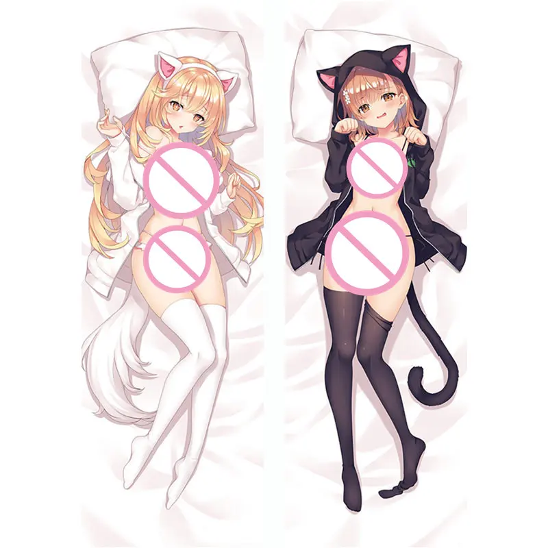 

Toaru Kagaku No Railgun Misaka Mikoto&Shokuhou Misaki Dakimakura Case Hugging Body Pillow Cover Sexy Female Manga Pillowcase