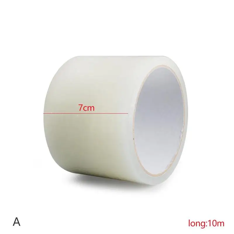 

10cm X 10m/7cm*10m Polythene Tunnel Greenhouses Repair Patch Strong Uv Tape Transparent Polythene Extra Tape Sticker Durabl O2A4