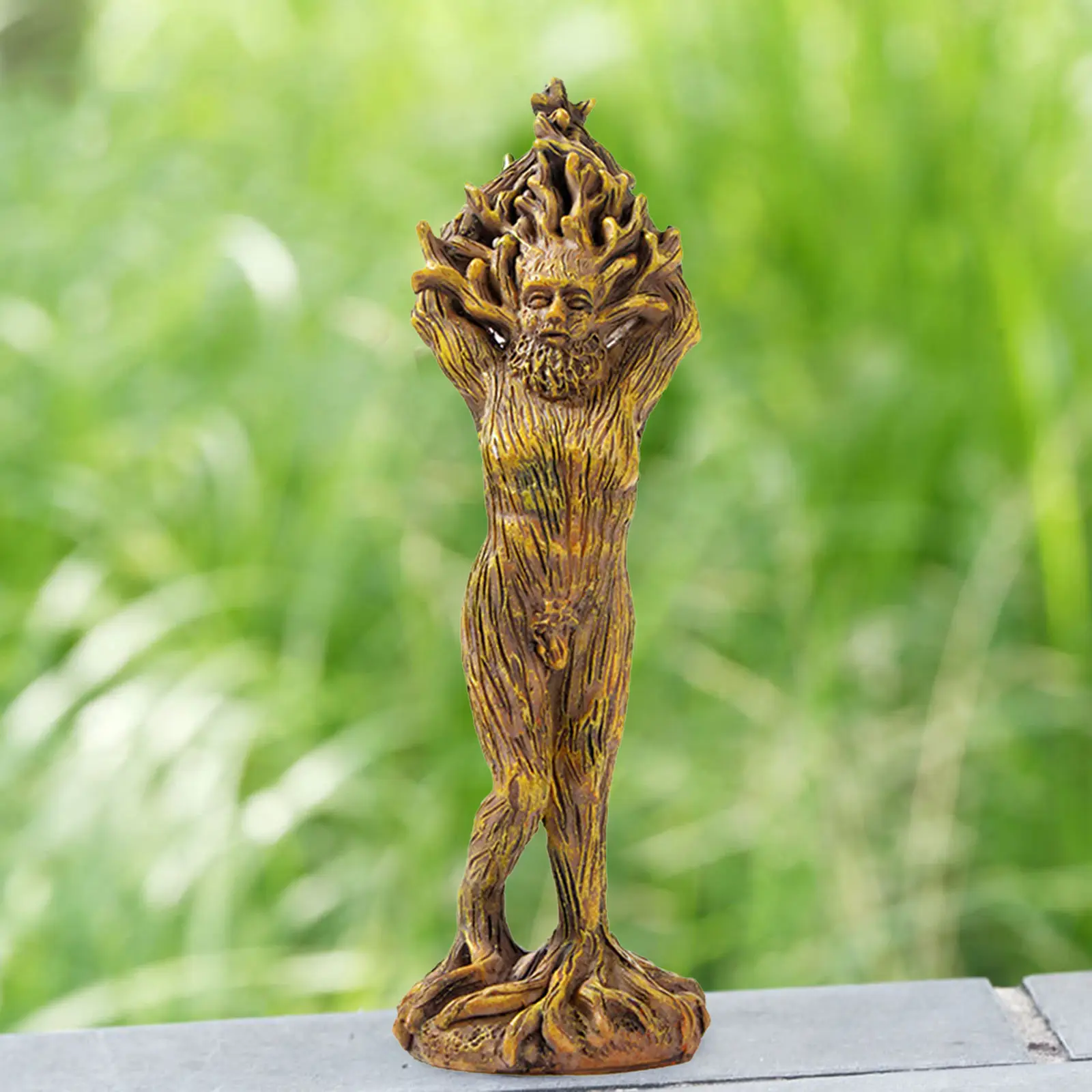 

Tree Shaped Resin Forest Statue Crafts Ornament Tree Figurine Garden Decoration Sculpture Home Office Desktop Decor