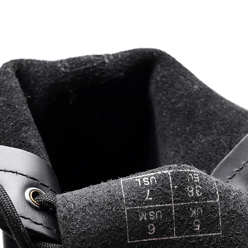 Женские ботильоны осенняя британская ветрозащитная обувь из натуральной кожи на