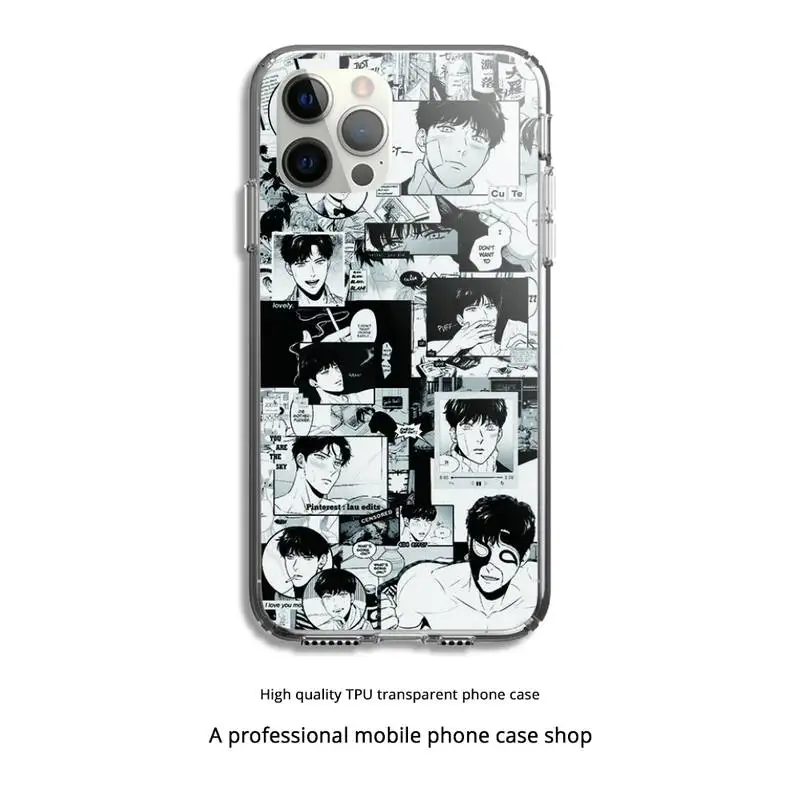 

BJ Alex Phone Case Clear Cover For Iphone 5 6 7 8 11 12 Plus XR X XS SE2020 11/12PRO Max Transparent Cases