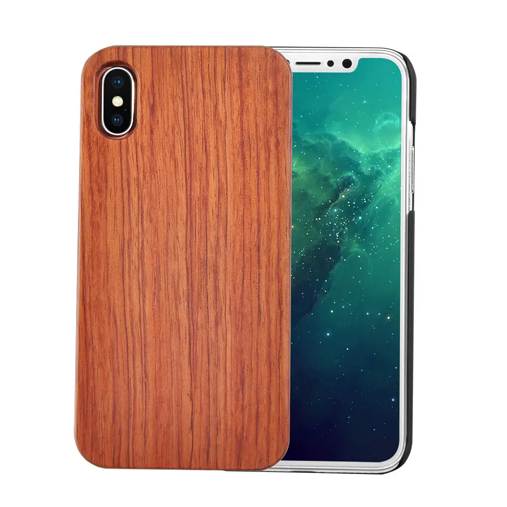 Чехол из натурального дерева TIKITAKA для iphone 11 XR X XS Max 8 7 6 6S Plus 5s из натурального бамбука, деревянный Жесткий чехол для телефона iphone 11 Pro Max - Цвет: Rose Wood