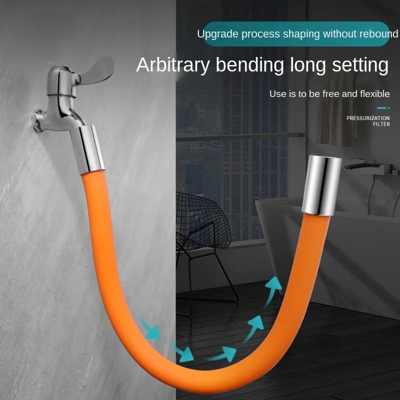 

Faucet Extension Extension Quick Connector Universal Faucet Adapter Toilet Balcony Bathroom Faucet Extension Spillproof Head