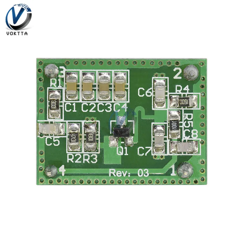 DC 6-40V LV002 Doppler радар-переключатель для СВЧ 8-15M радар-детектор сенсор доска коридора