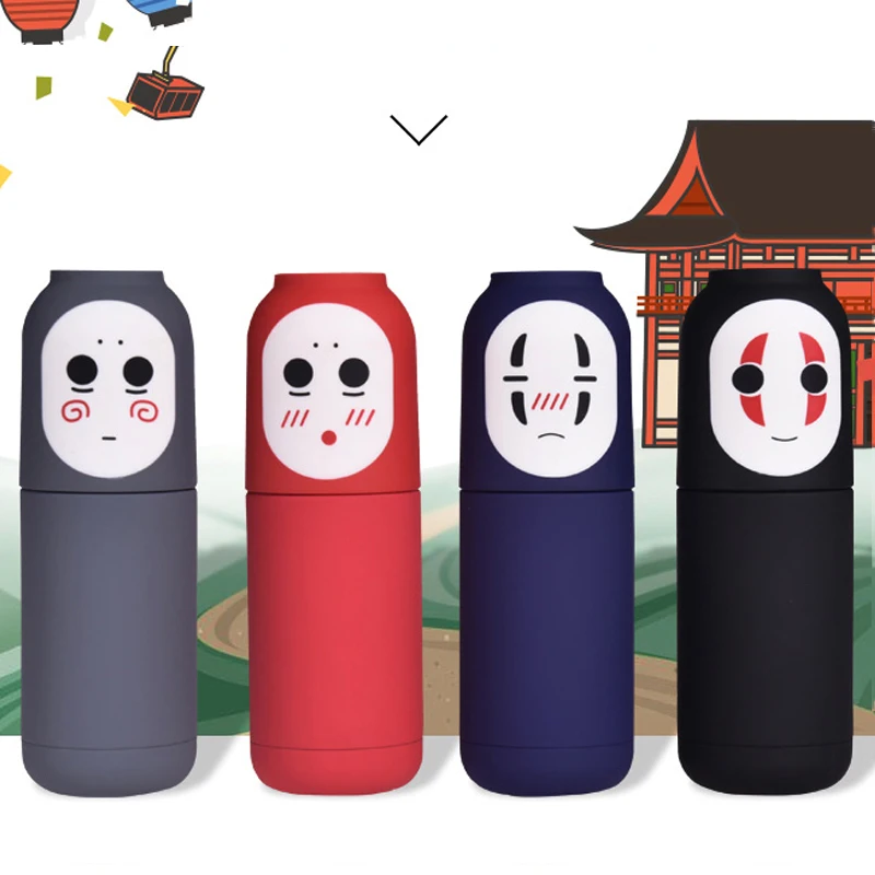 Термос GOALONE 300 мл с героями мультфильмов Безликий мужской термос из нержавеющей